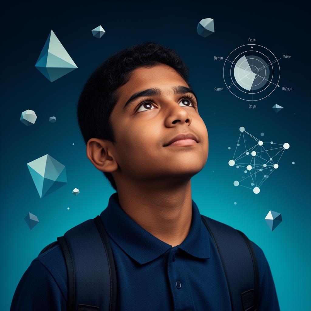 Joven estudiante explorando su vocación con IA